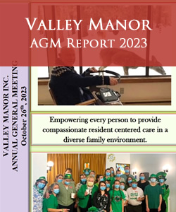 Valley Manor - AGM Report 2022