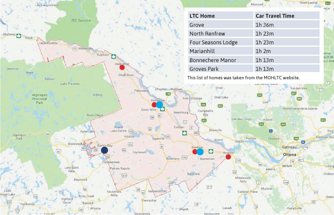 Long Term Care Homes within the County of Renfrew